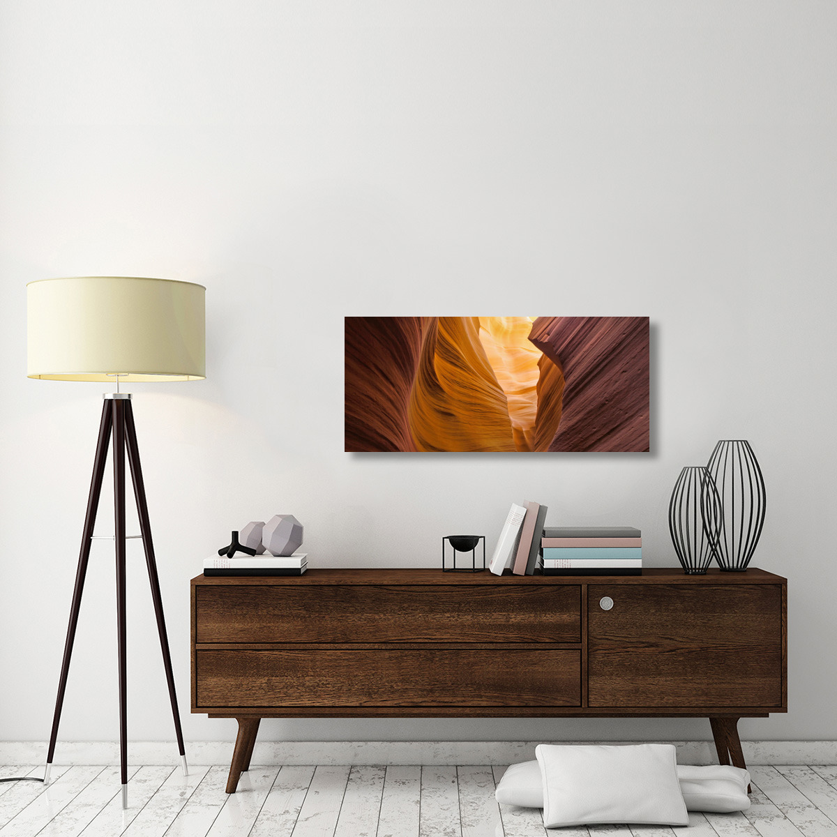 Slot Canyon IX-Canvas Art-44&quotx19.36"