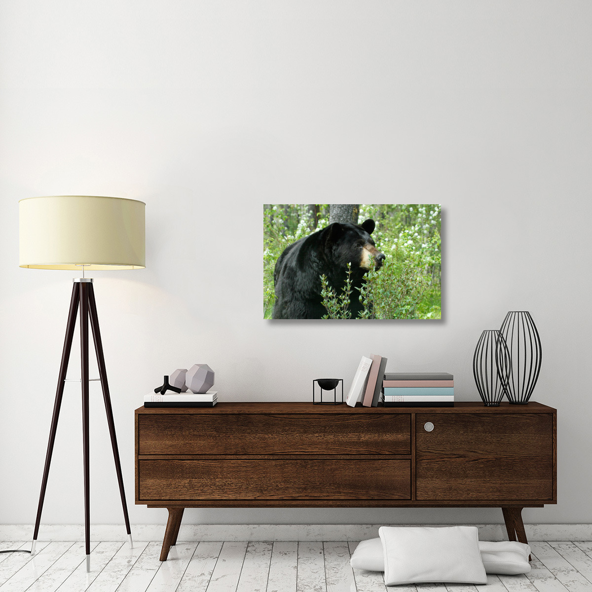 Spring Time in Bear Country-Canvas Art-36&quotx23.4"