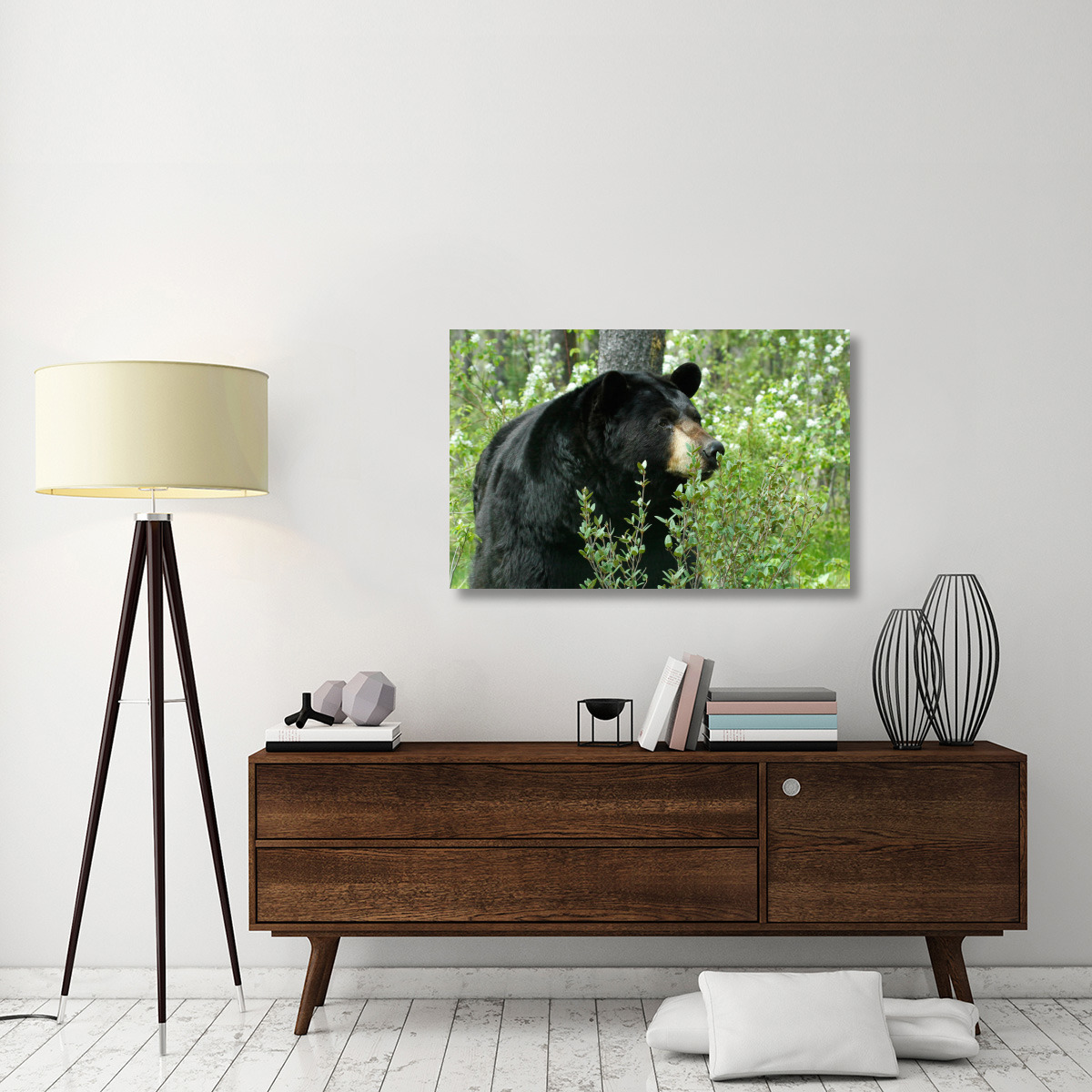 Spring Time in Bear Country-Canvas Art-44&quotx28.6"