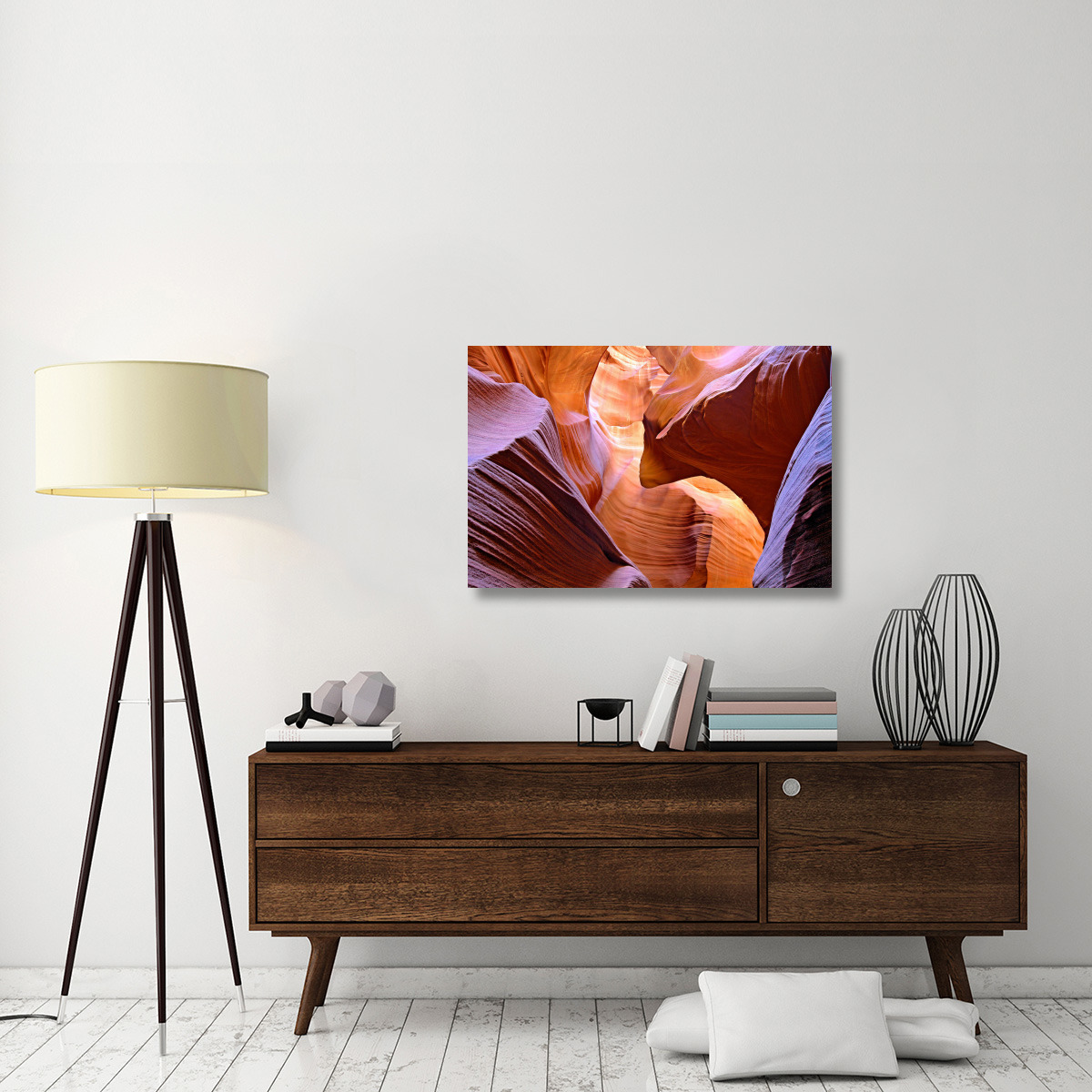 Golden Canyon-Canvas Art-40&quotx26.8"