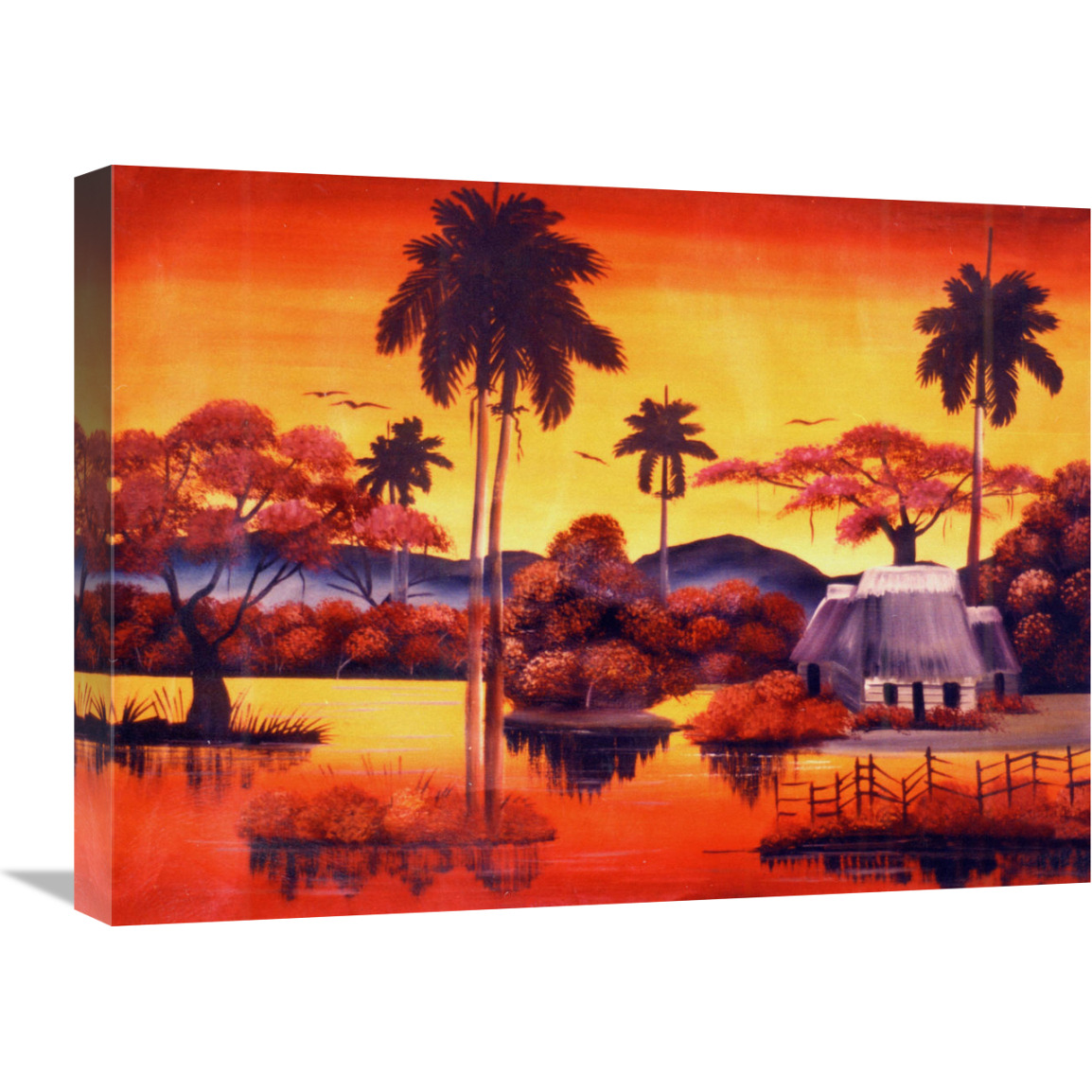 Palms Way-Canvas Art-24&quotx18"