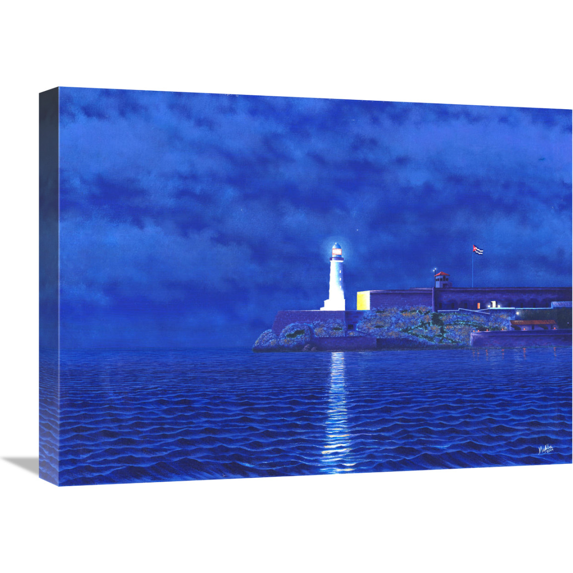 Lighthouse-Canvas Art-24&quotx18"