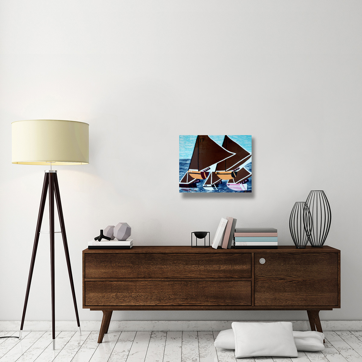 Raggad Island Regatta-Canvas Art-24&quotx20"