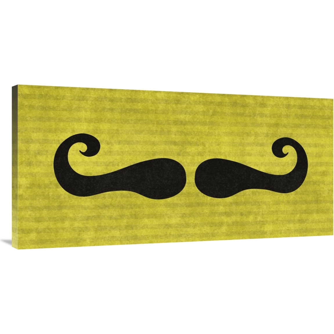 Mustache Mustachio-Canvas Art-48&quotx24"