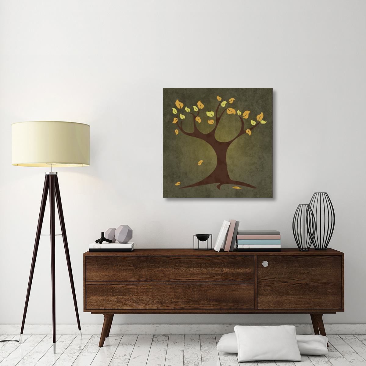 Tree Autumn-Canvas Art-36&quotx36"