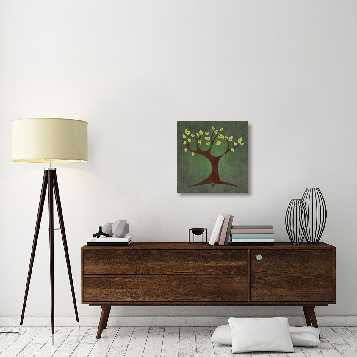 Tree Summer-Canvas Art-24&quotx24"