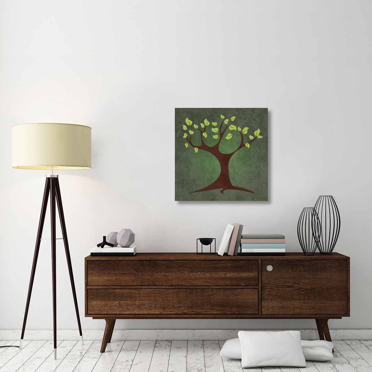 Tree Summer-Canvas Art-30&quotx30"