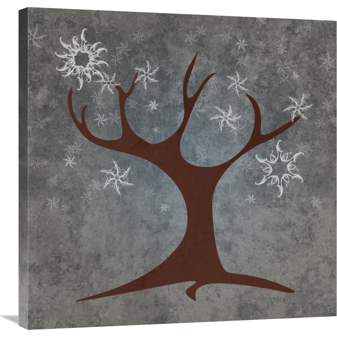 Tree Winter-Canvas Art-30&quotx30"