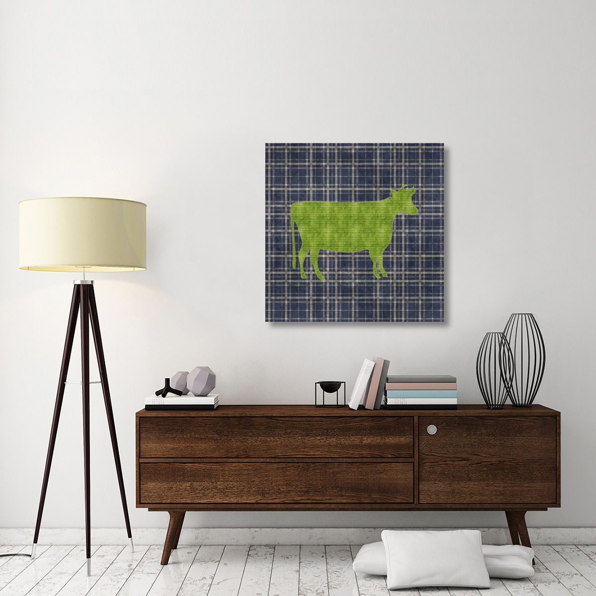 Country Style Cow-Canvas Art-36&quotx36"