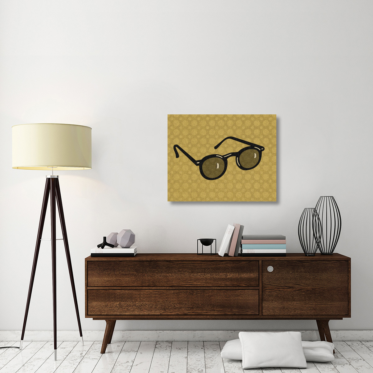 Clothing - Sunglasses-Canvas Art-35&quotx28"