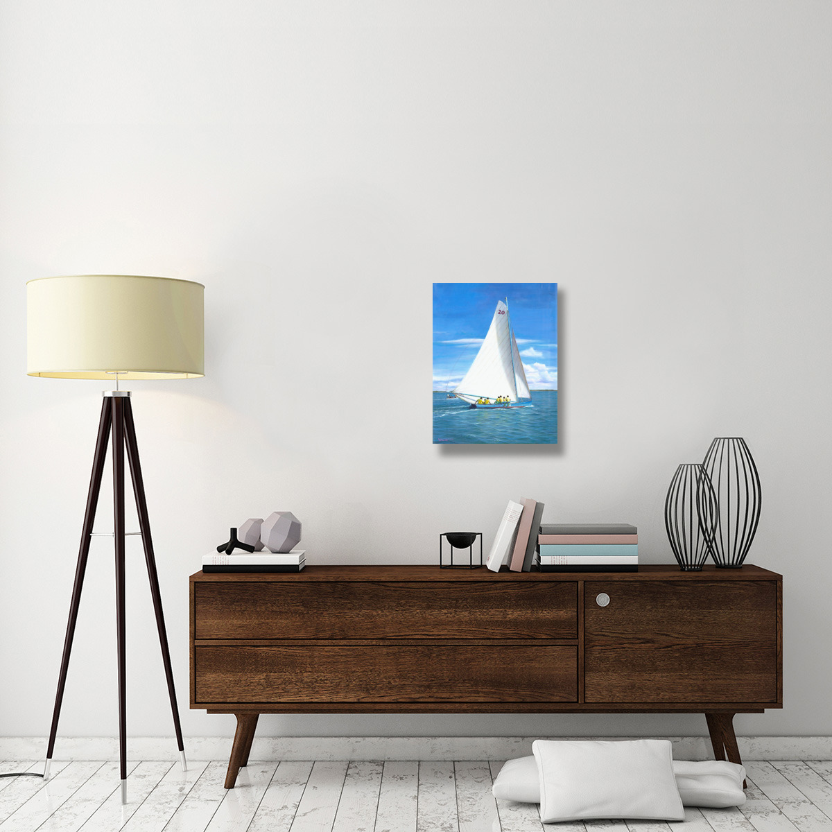 Boat-Canvas Art-18&quotx24"