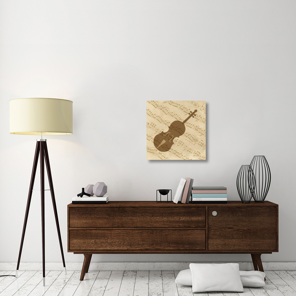 Music - Violin-Canvas Art-24&quotx24"