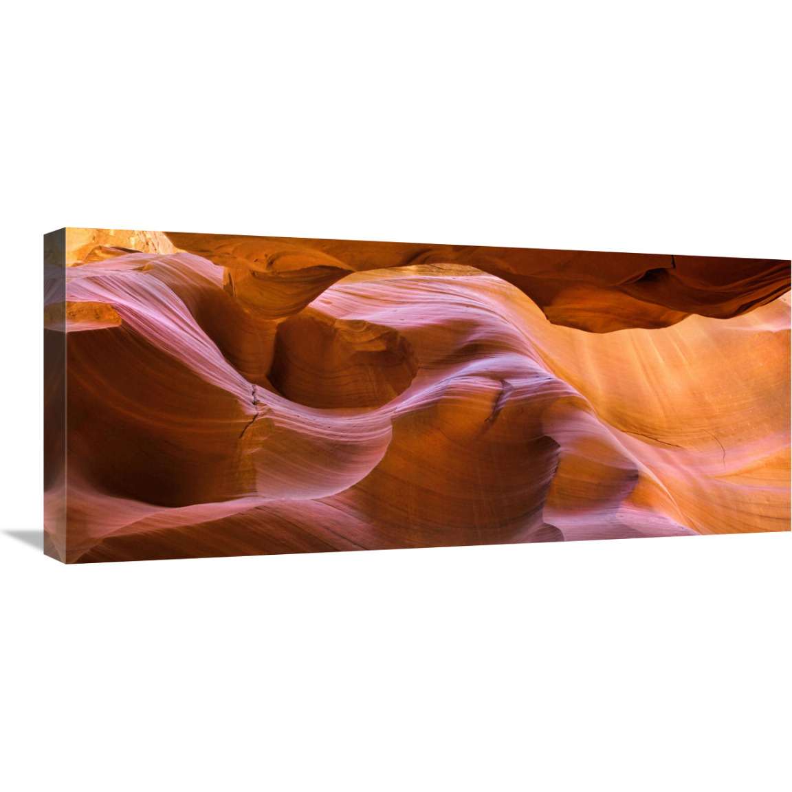 Slot Canyon III-Canvas Art-30&quotx13.2"