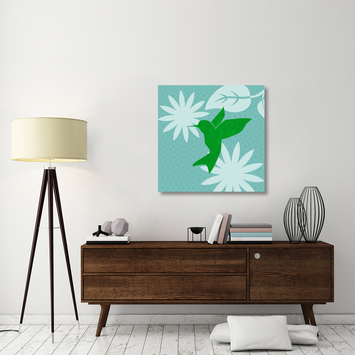 Bright Birds Hummingbird-Canvas Art-36&quotx36"