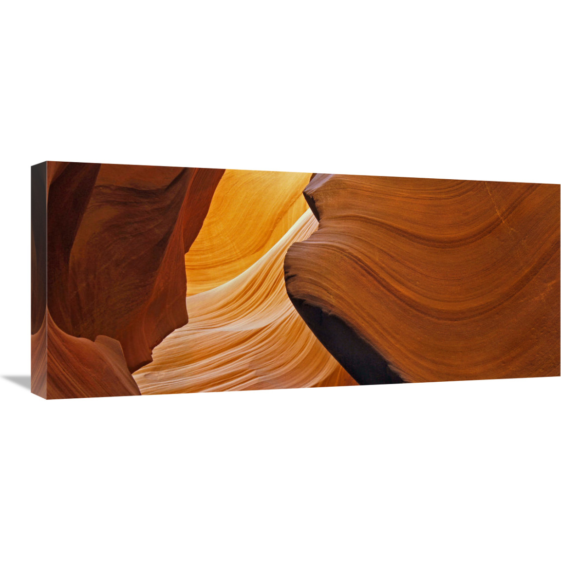 Slot Canyon VI-Canvas Art-30&quotx13.2"