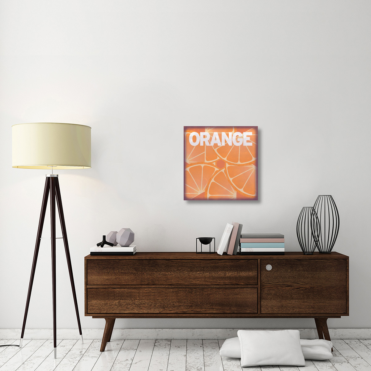 Citrus - Orange-Canvas Art-24&quotx24"