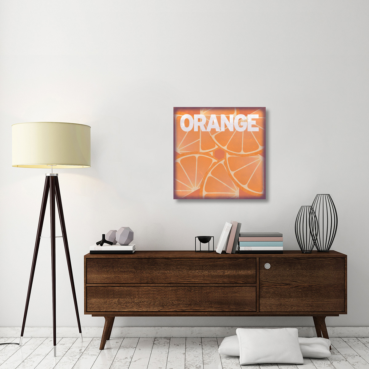 Citrus - Orange-Canvas Art-30&quotx30"