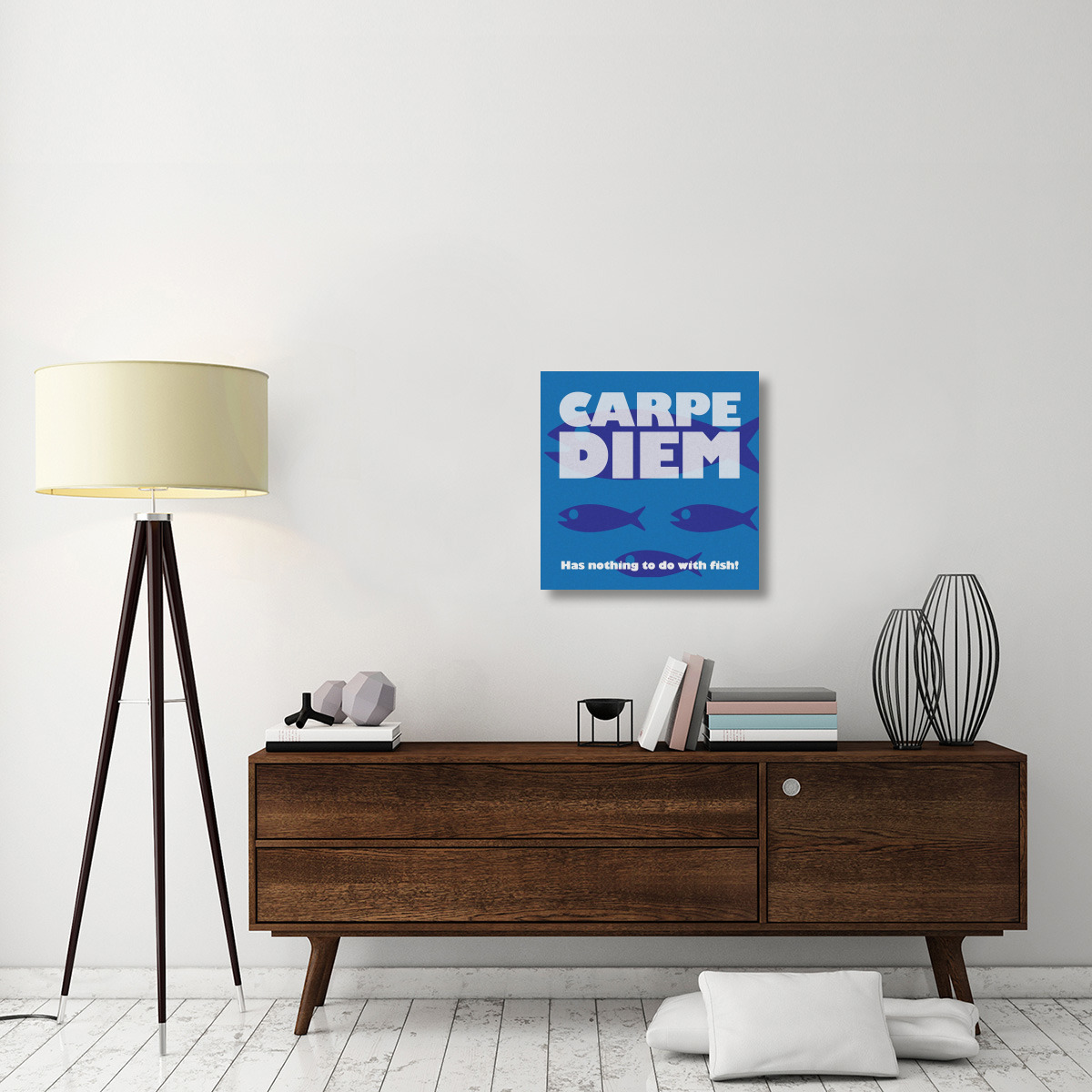 Morning Sentiments - Carpe-Canvas Art-24&quotx24"