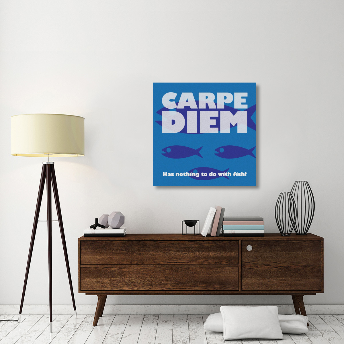 Morning Sentiments - Carpe-Canvas Art-36&quotx36"