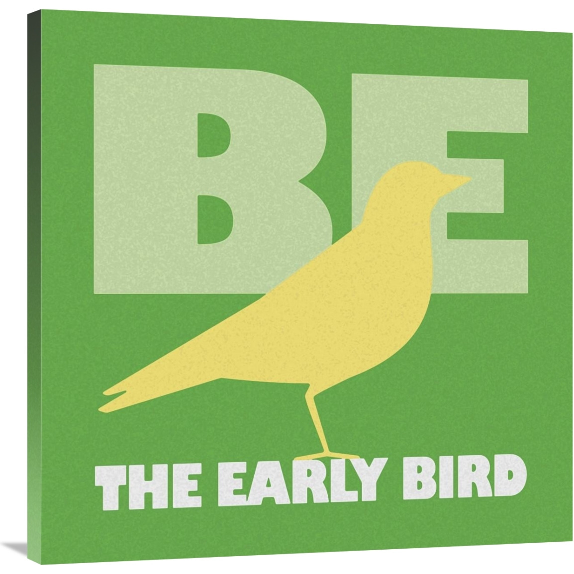 Morning Sentiments - Early Bird-Canvas Art-36&quotx36"