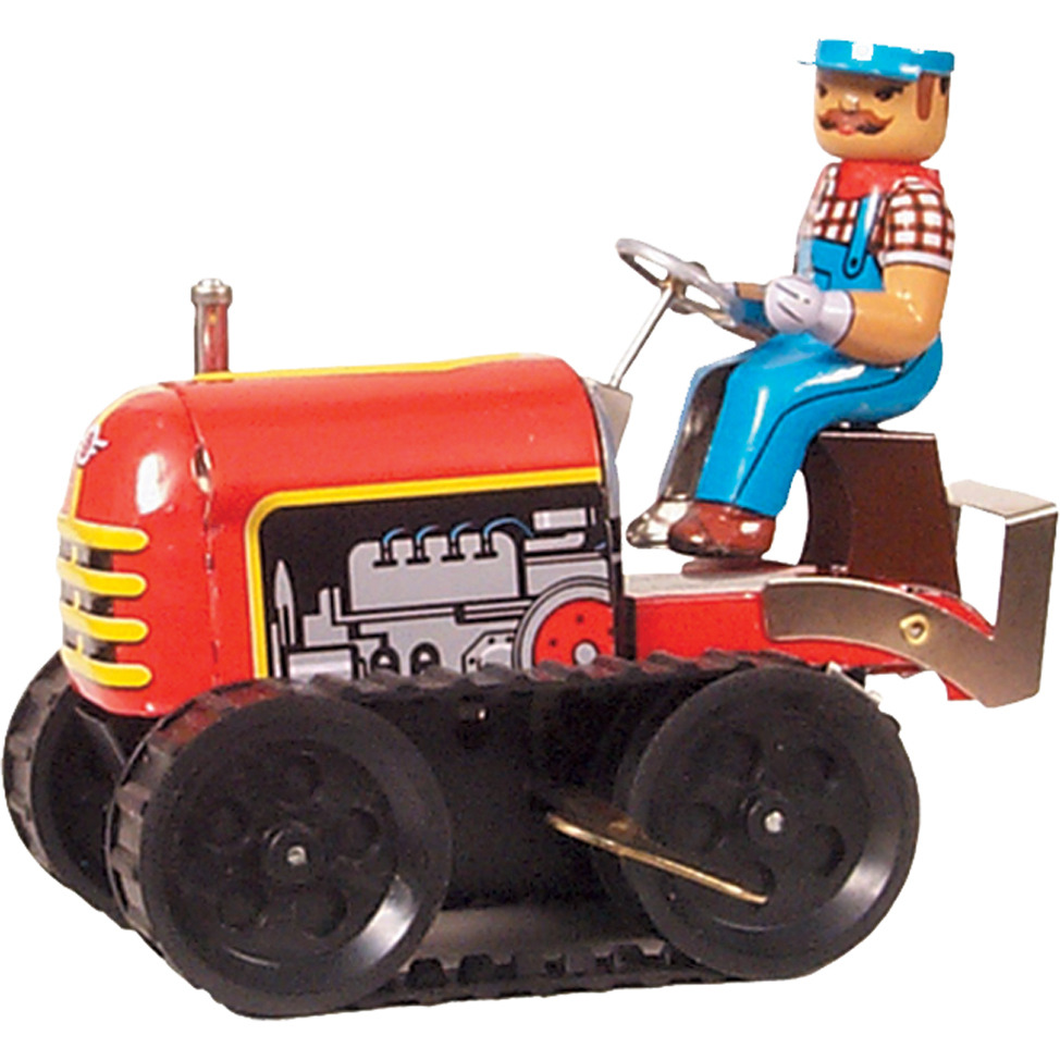 TIN WIND-UP TRACTOR EACH