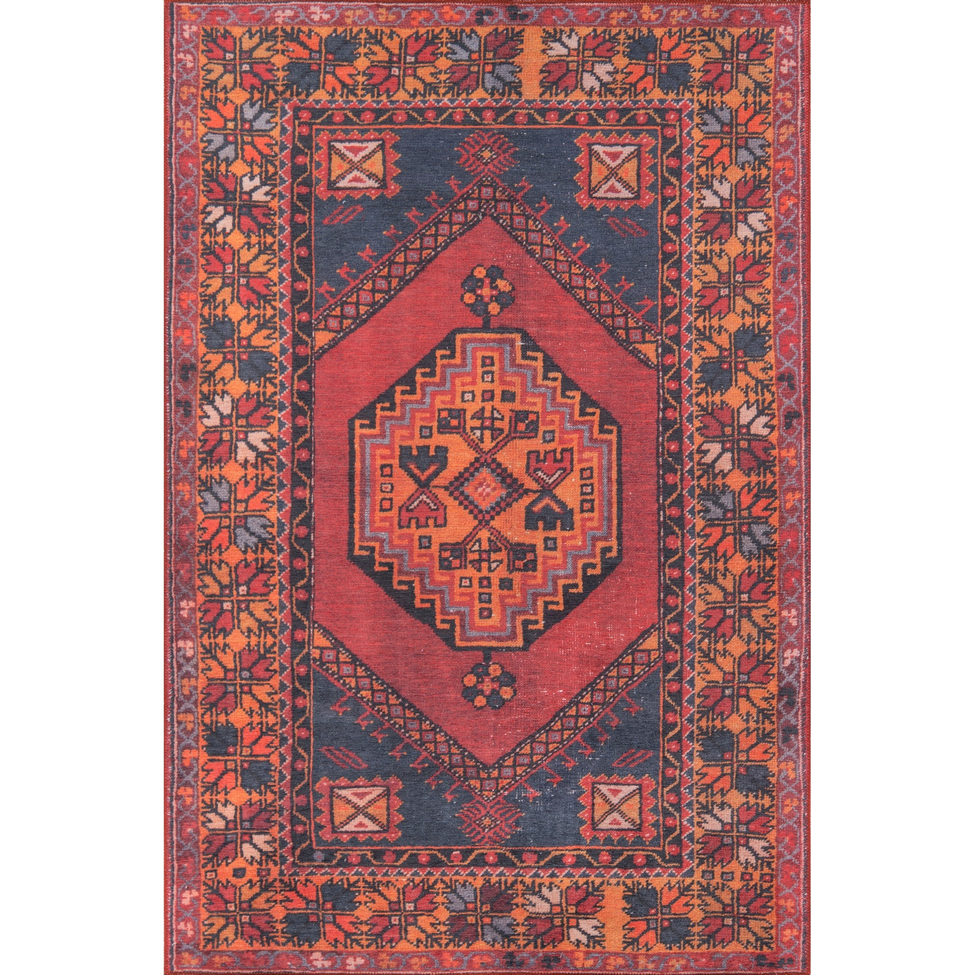 Momeni Afshar AFS16 Red  2'3" X 7'6" Runner