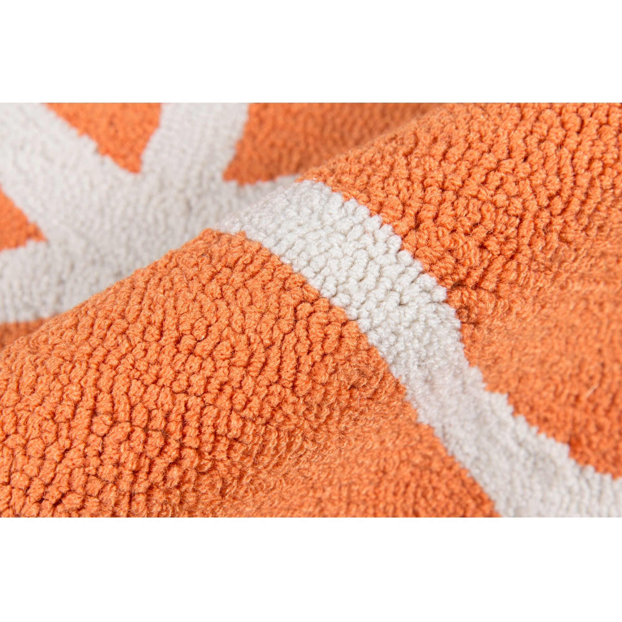 Novogratz Cucina CNA-1 Orange Orange 3' X 3' Round