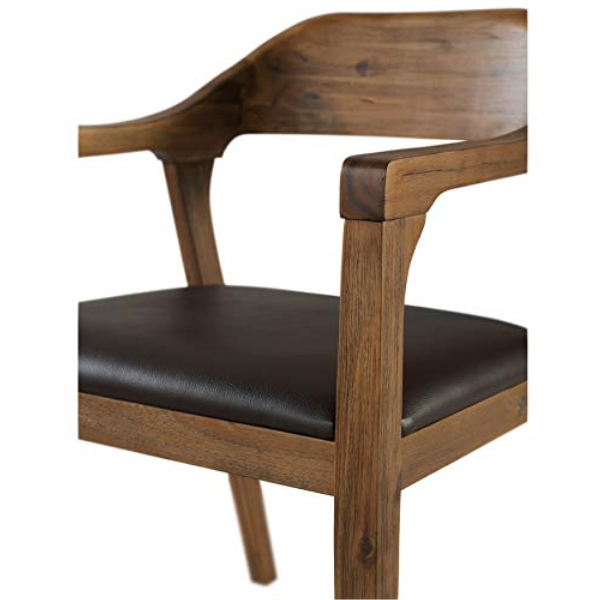 Rasmus Dining Arm Chair [Chestnut Wire-Brush]