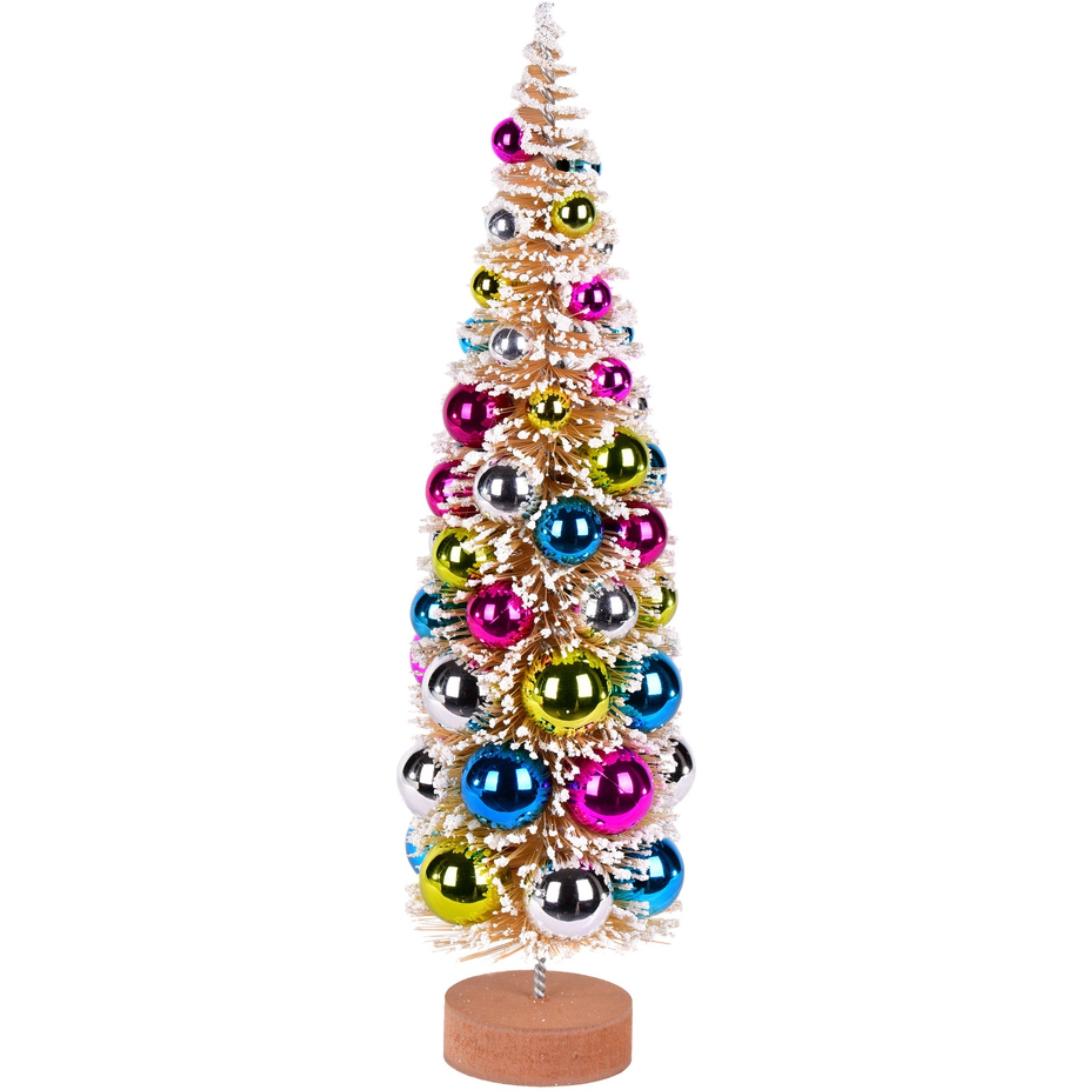 18" Frosted Gold Tree Multi Balls