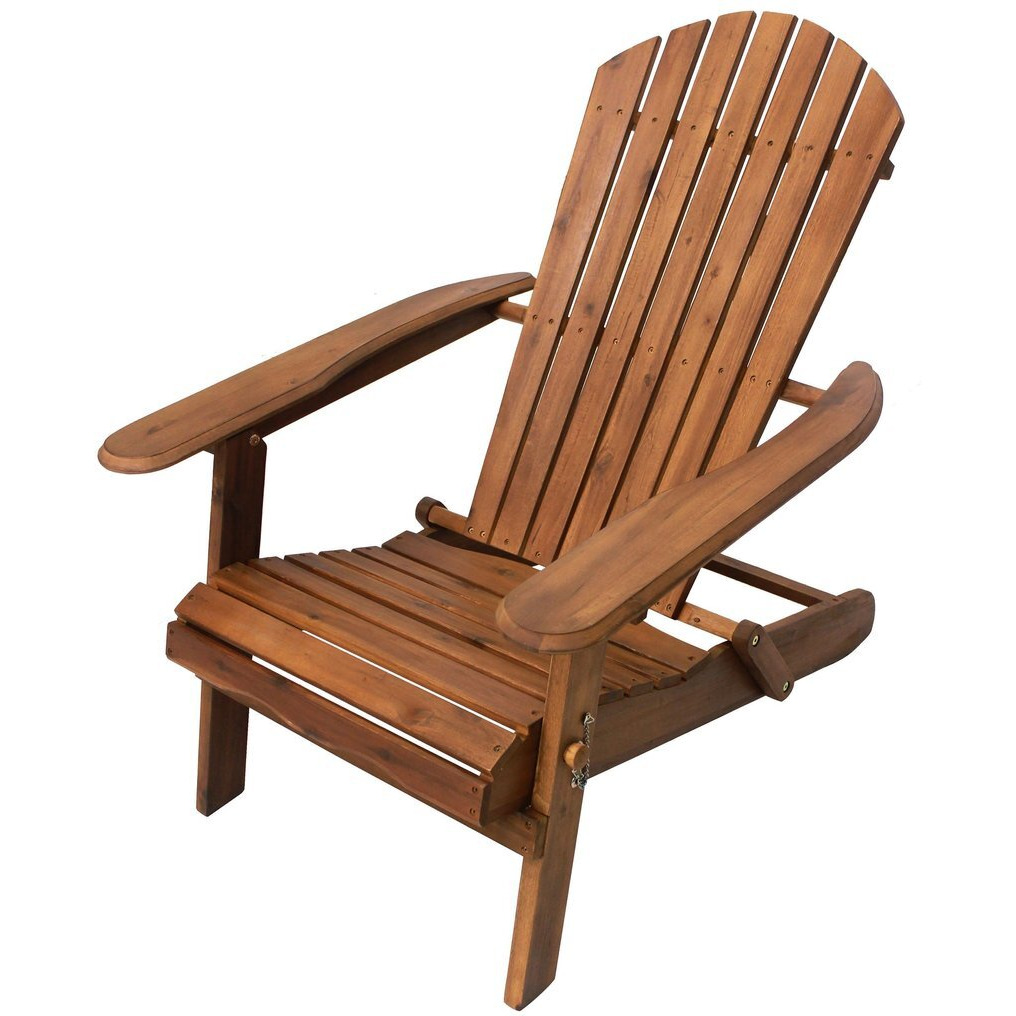 Leigh Country Folding Adirondack Chair Natural