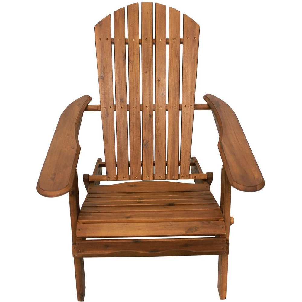 Leigh Country Folding Adirondack Chair Natural