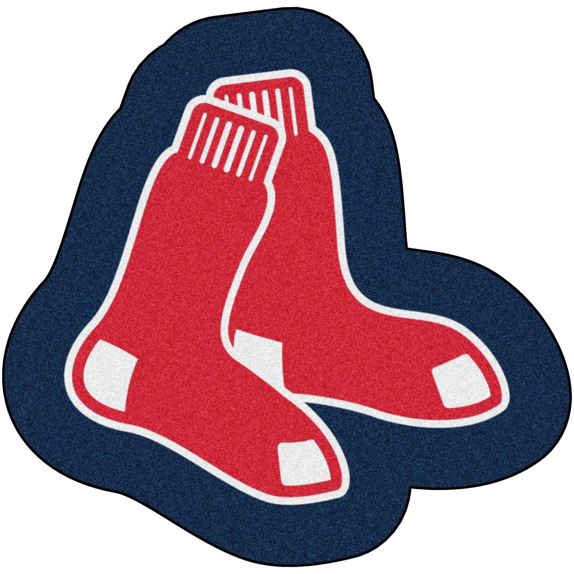 Boston Red Sox Mascot Rug - Socks Primary Logo