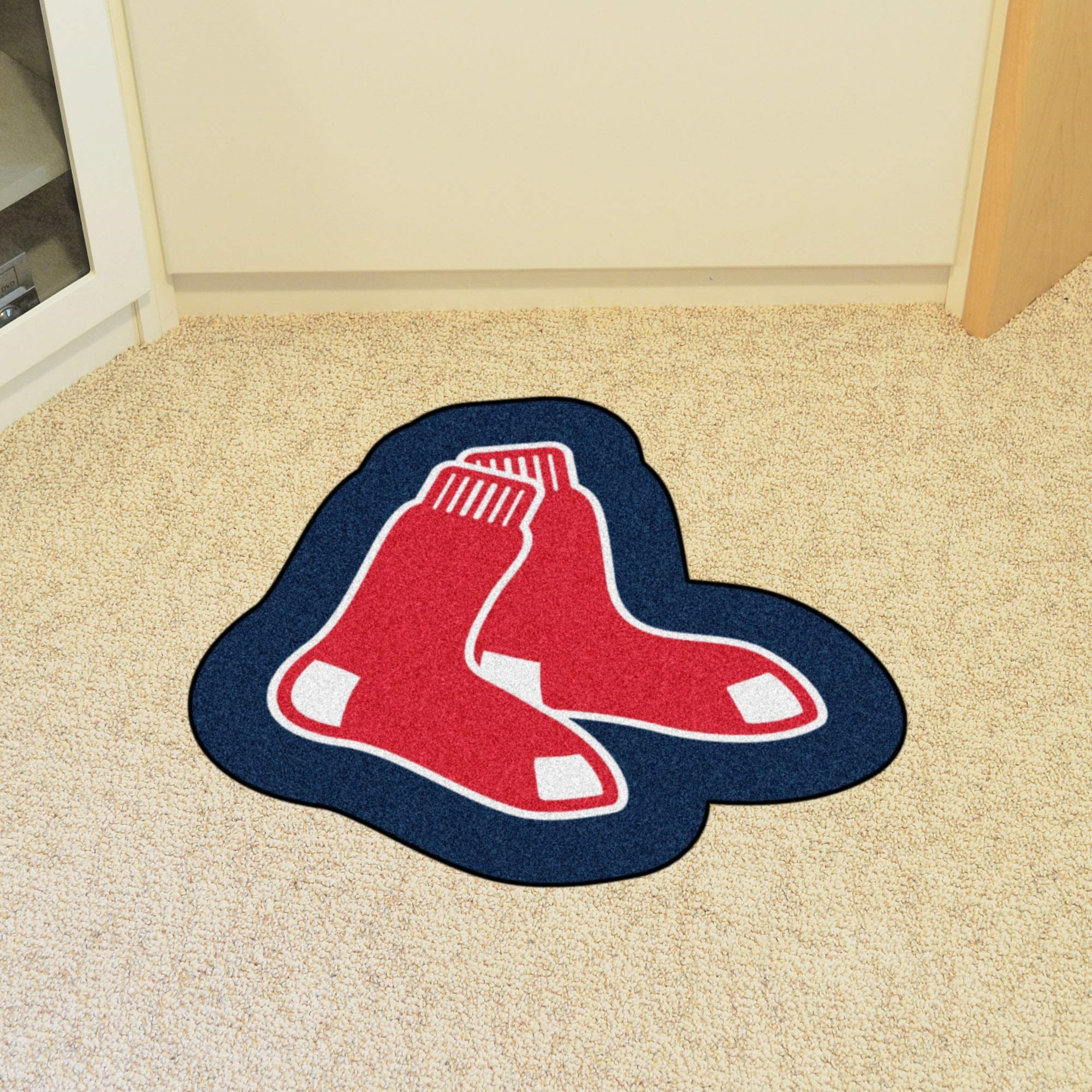 Boston Red Sox Mascot Rug - Socks Primary Logo