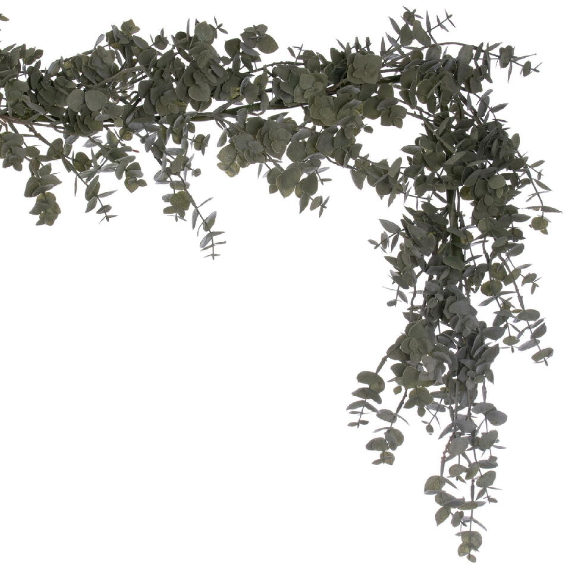 64" Artificial Grn Gray Euclypts Garland