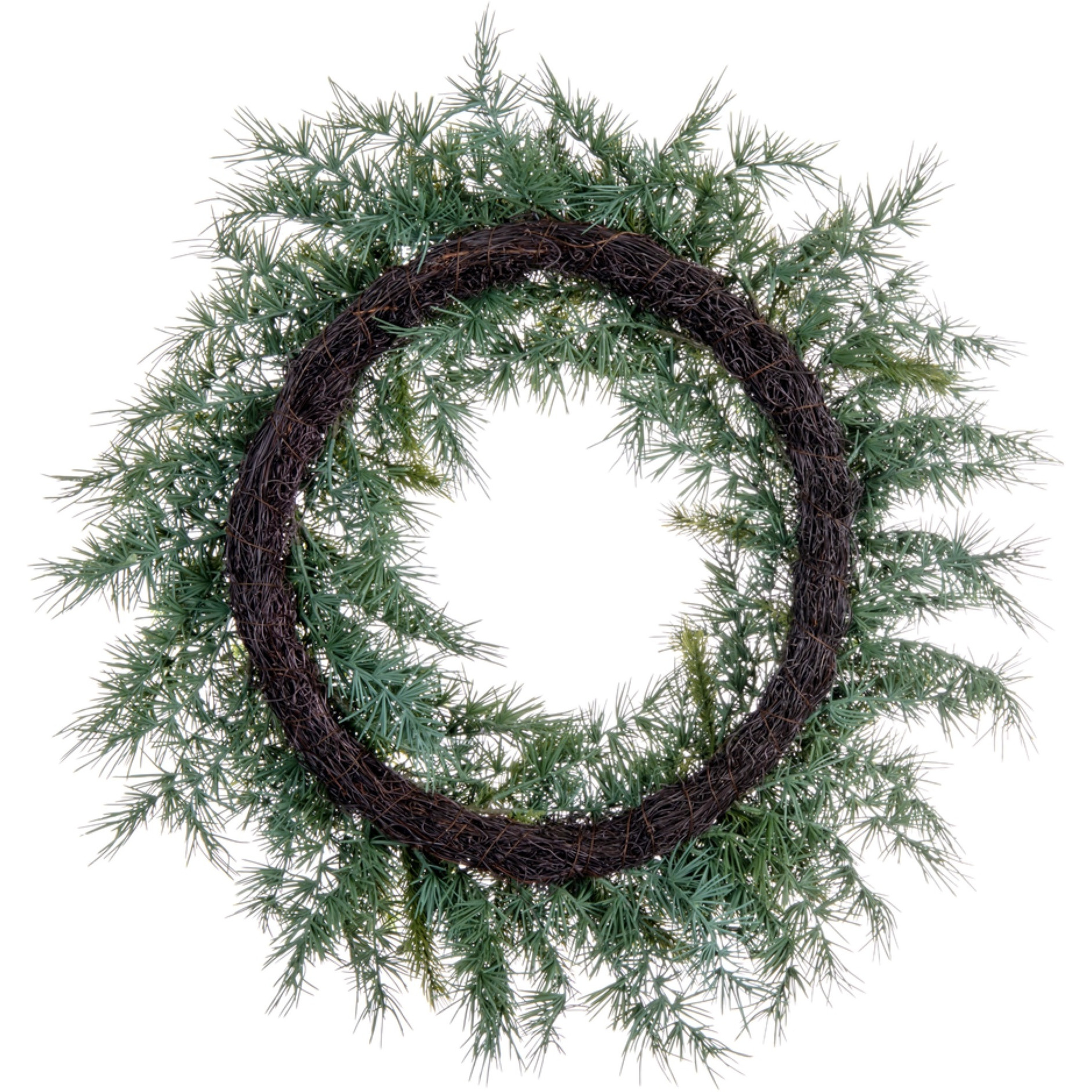 28" Mixed Fern Cedar Wreath