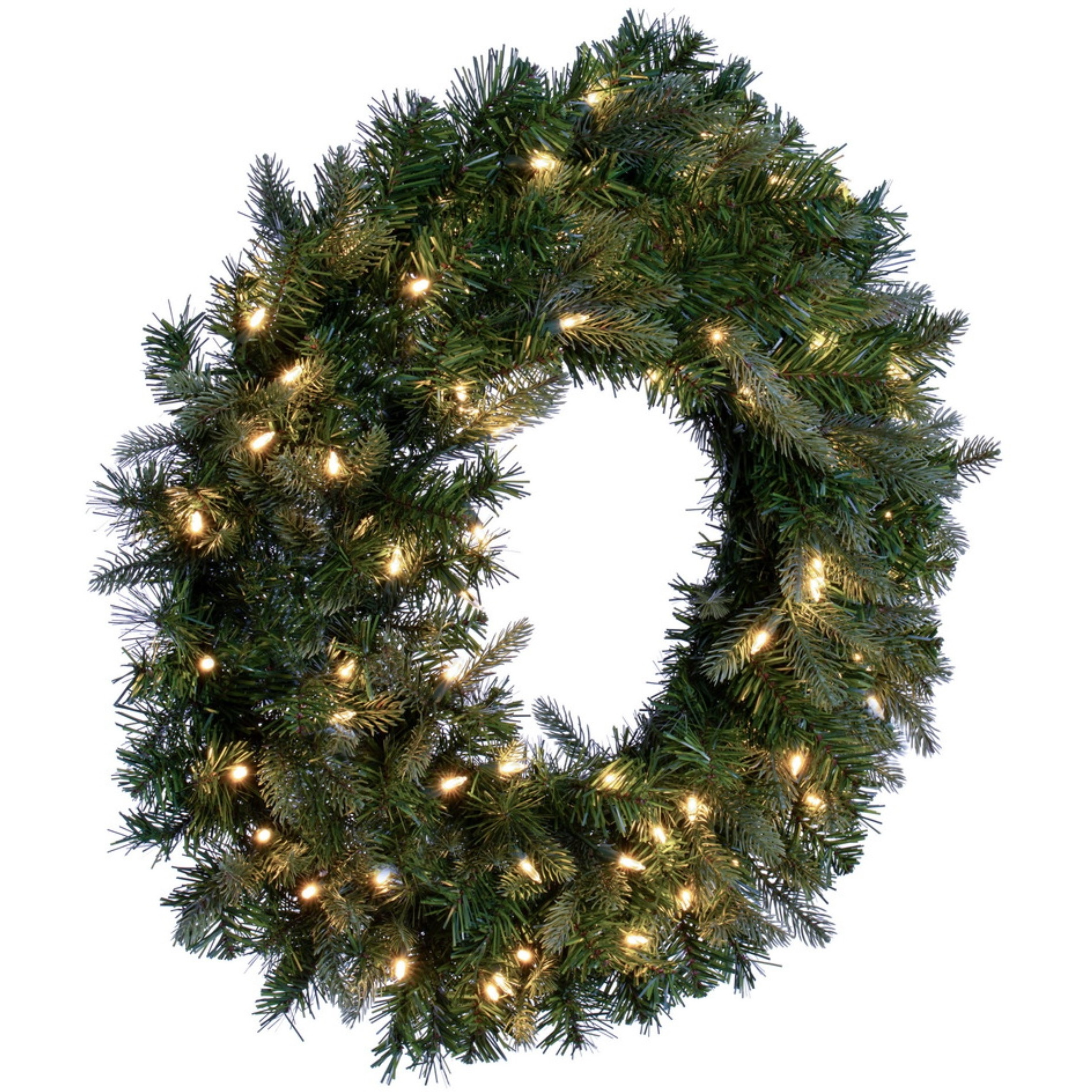 30" Douglas Fir Wreath Dura-Lit 70WW