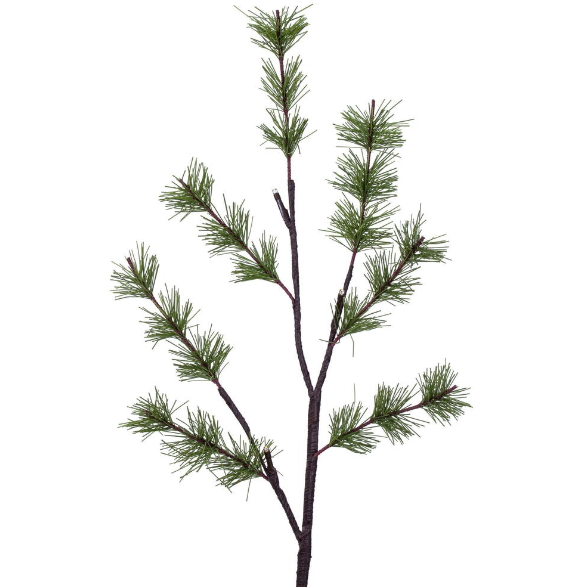 3' Green Mini Pine Twig Tree LED 48WW