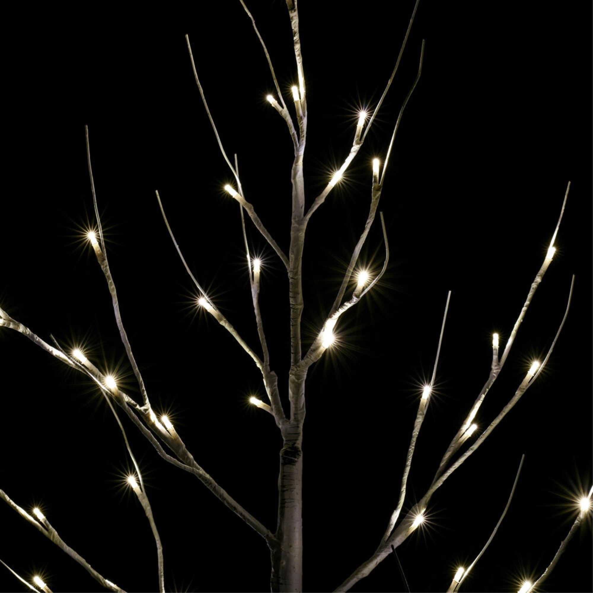 3' White Birch Twig Tree LED 36WW