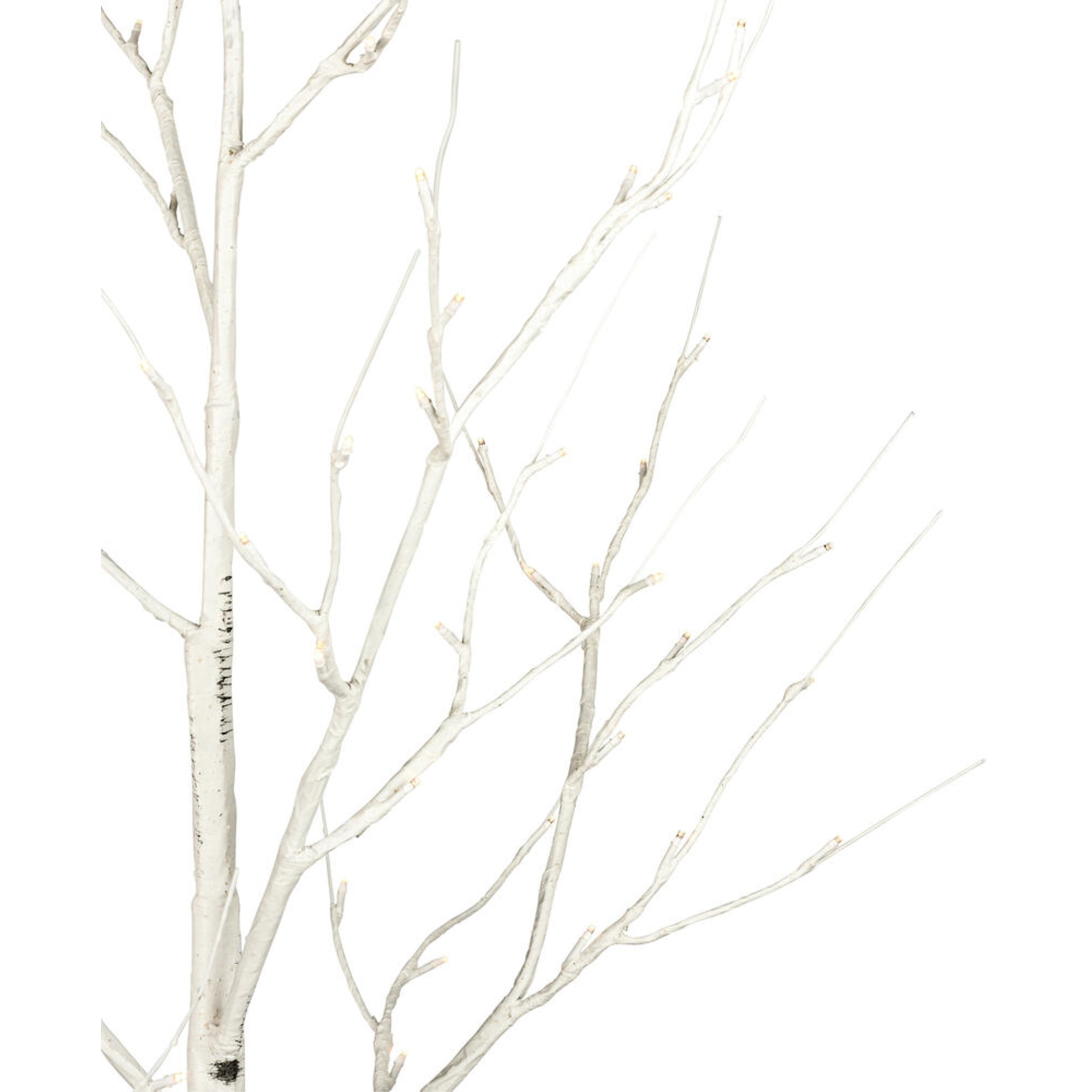 6' White Birch Twig Tree LED 96WW