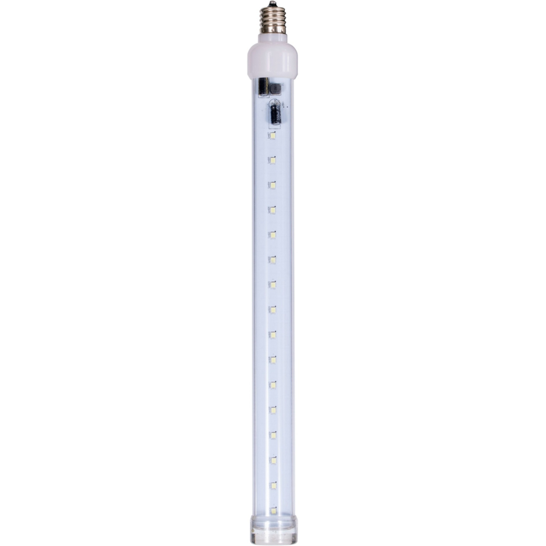 12" Cool White C9 LED SnowFall Tube 5Pk