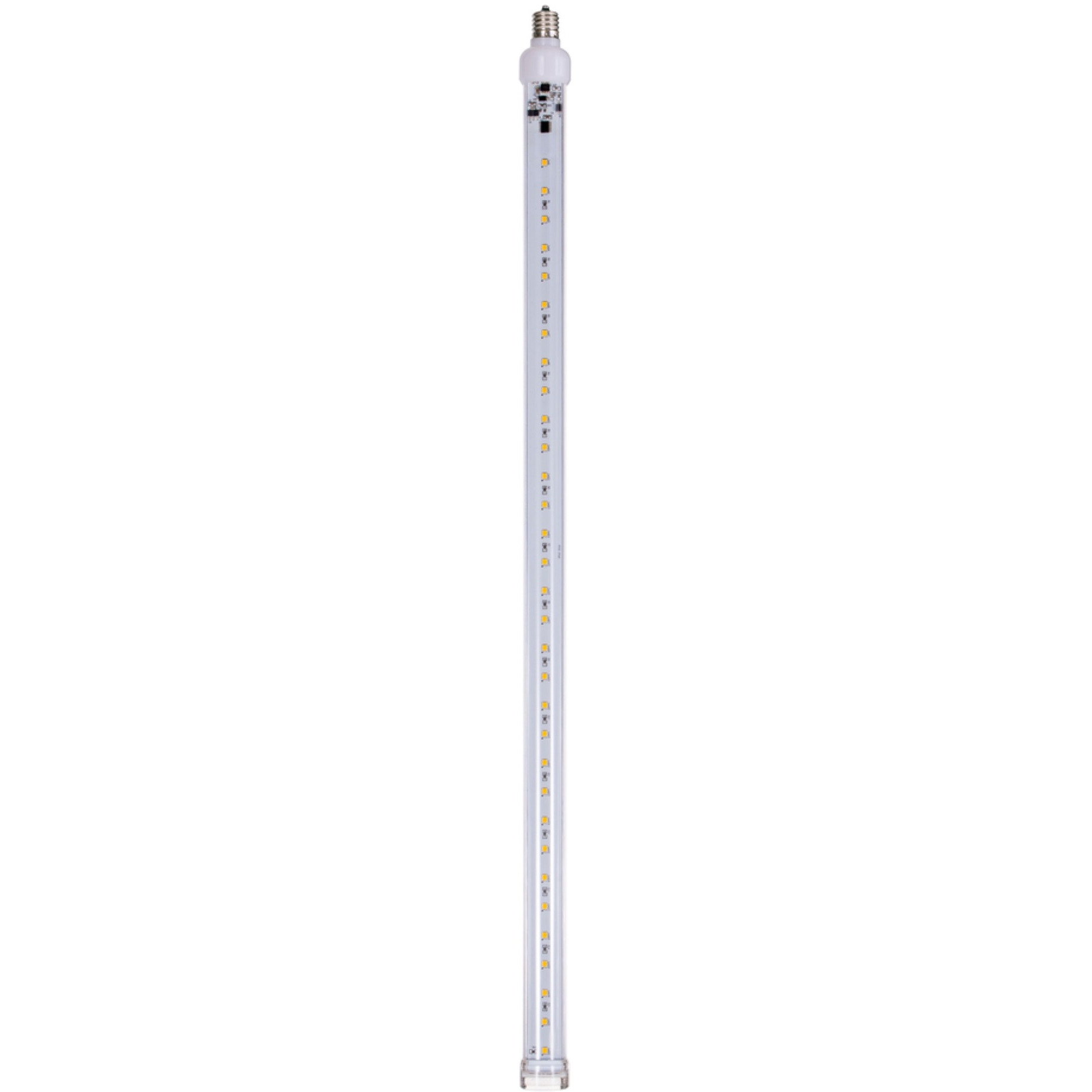 24" Yellow C9 LED SnowFall Tube 5Pk