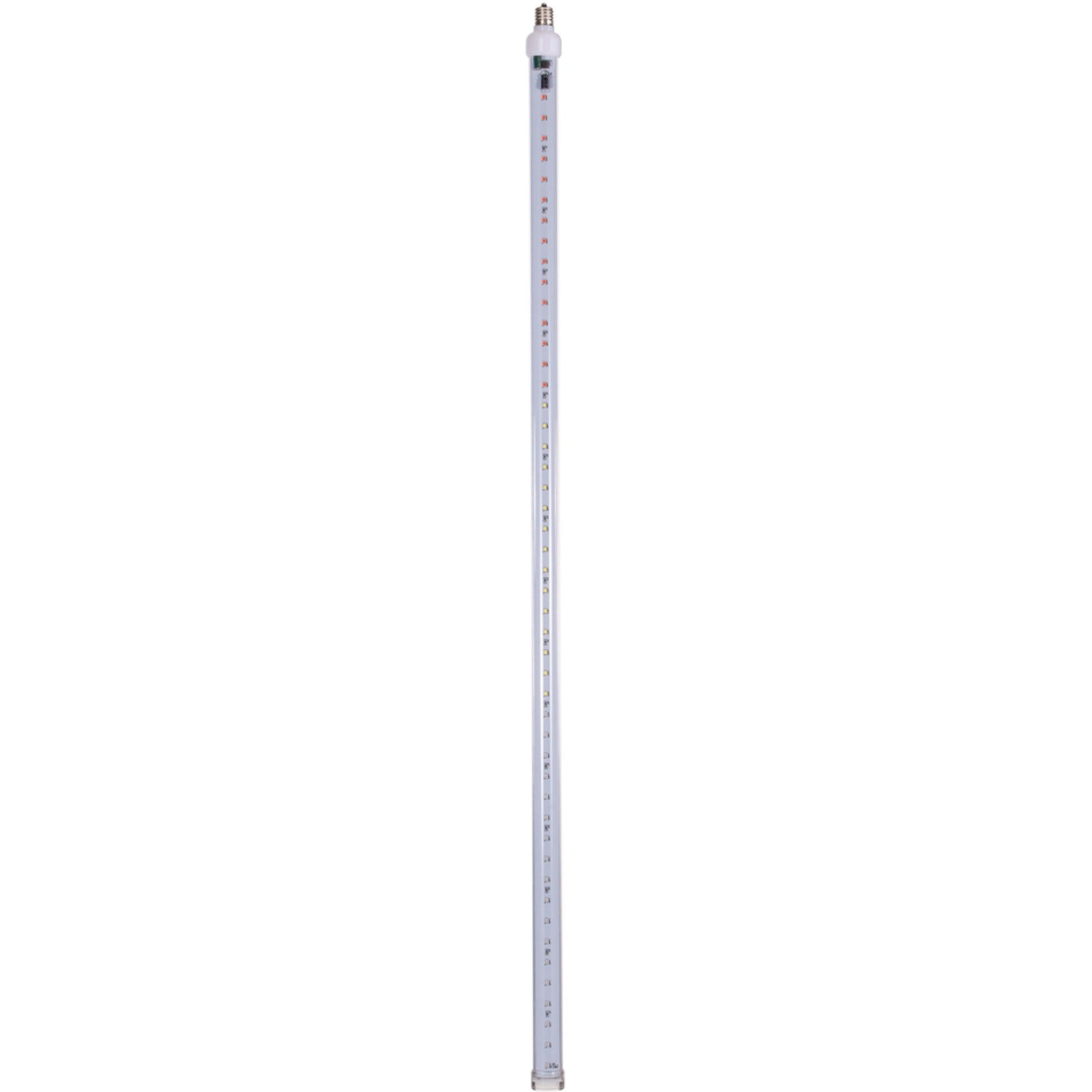 36" Red-Wht-Grn C9 LED SnowFall Tube 5Pk