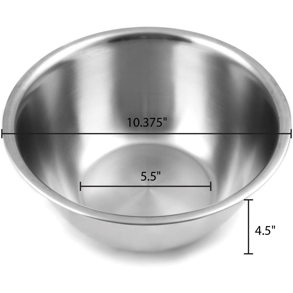 MIXING BOWL SS 5QT (Pack of 1)