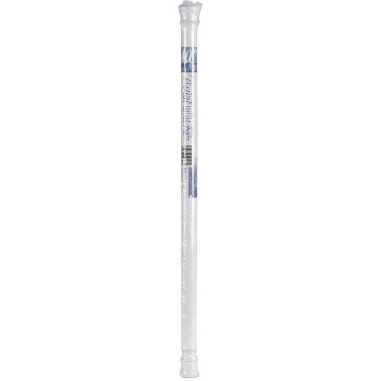 ROD SHWR STALL 40" WHITE (Pack of 1)