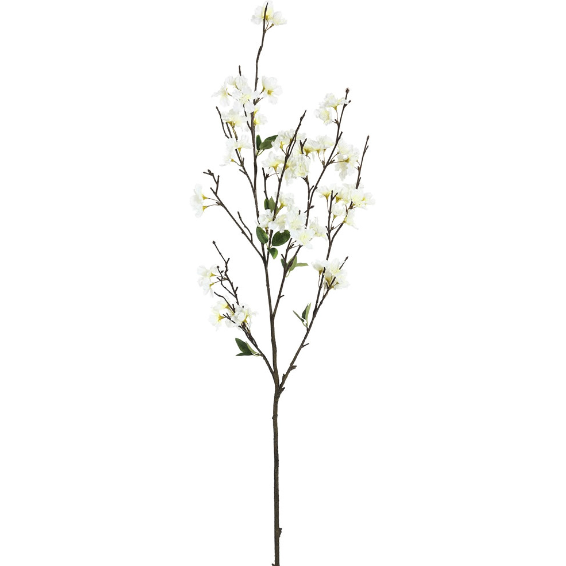 Vickerman 40" Artificial White Cherry Blossom Spray, 3 per Pack.