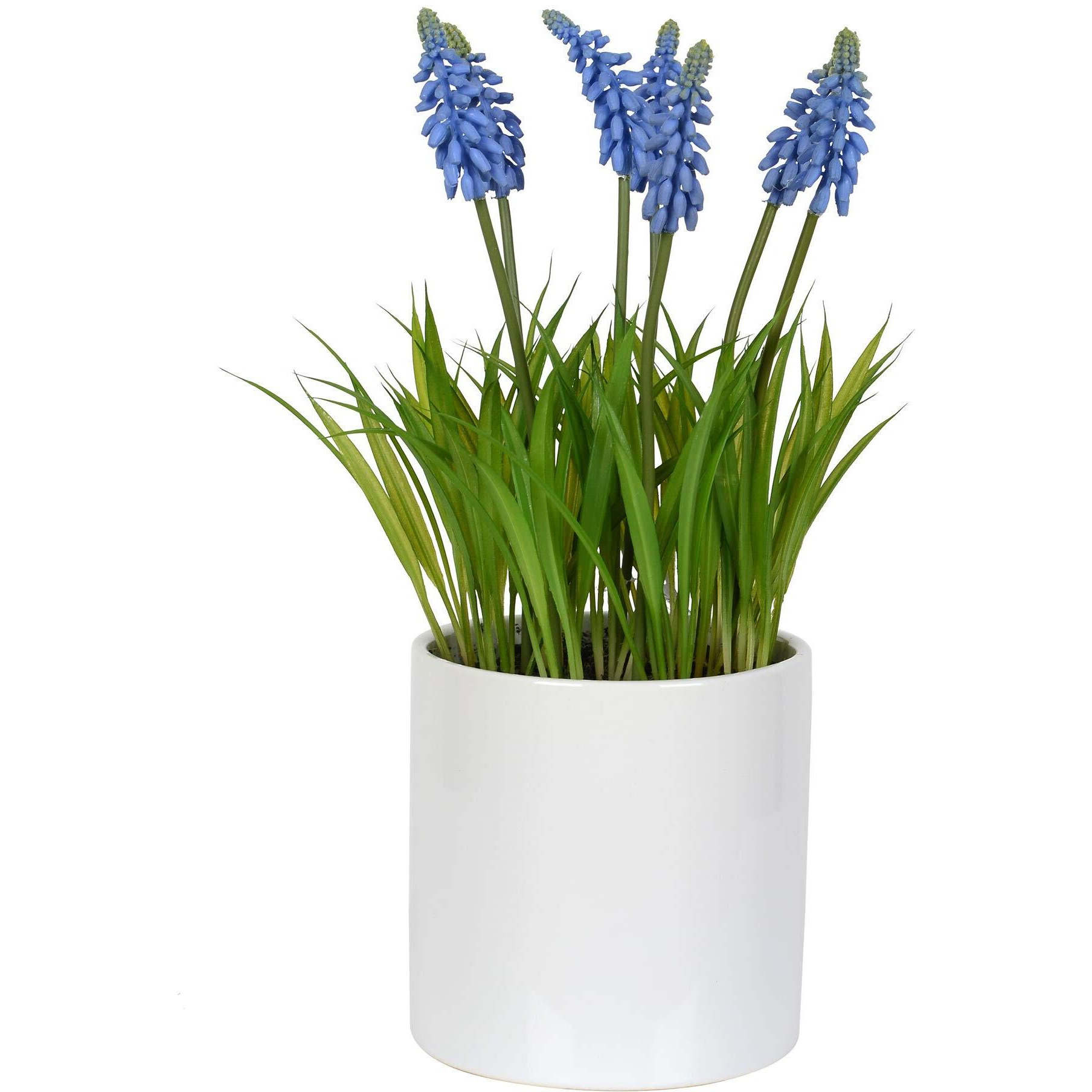 Vickerman 13.5" Hyacinth Flower in Ceramic Pot - FJ180401