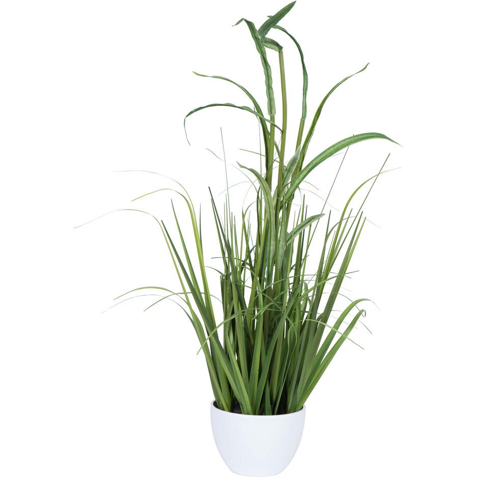 Vickerman 32" Green Potted Bamboo Grass - FV190532