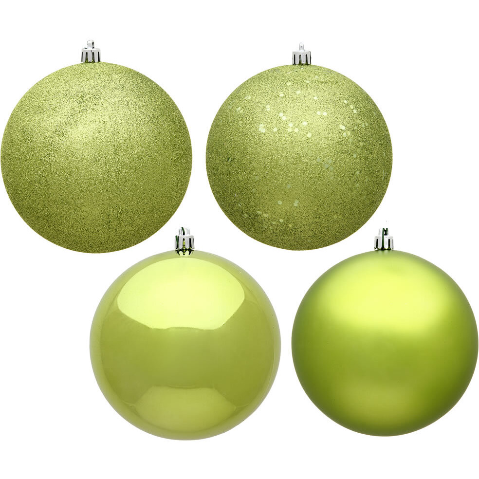 Vickerman 2.75" Lime Ball 4 Finish Asst 20/Bx - N590773