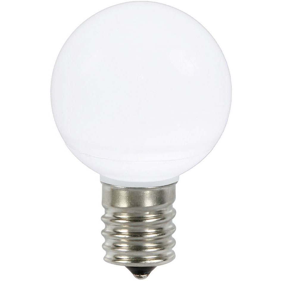 Vickerman G50 Ceramic LED Pure Wht Bulb E17 25/Box - XLEDCG5P-25