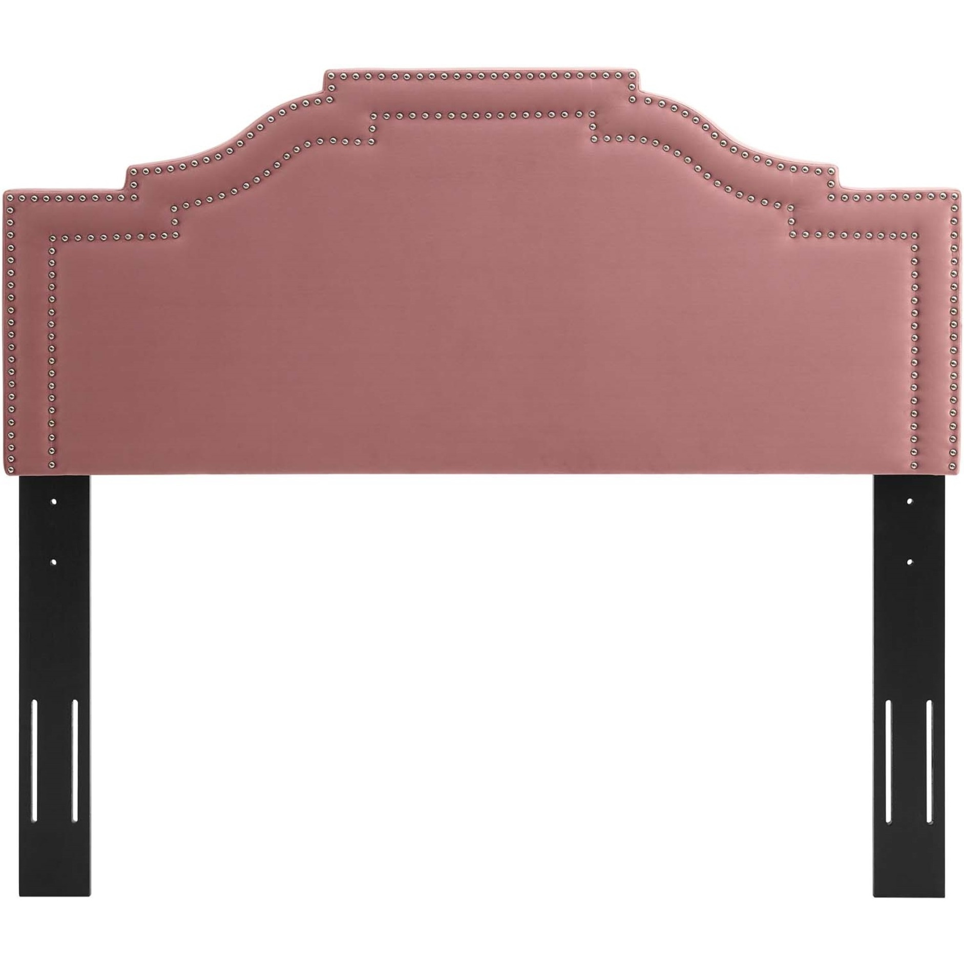 Lucia King/California King Performance Velvet Headboard - Dusty Rose